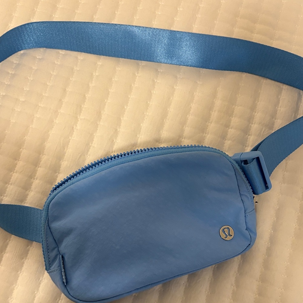 lululemon Sky Blue Belt Bag NWOT